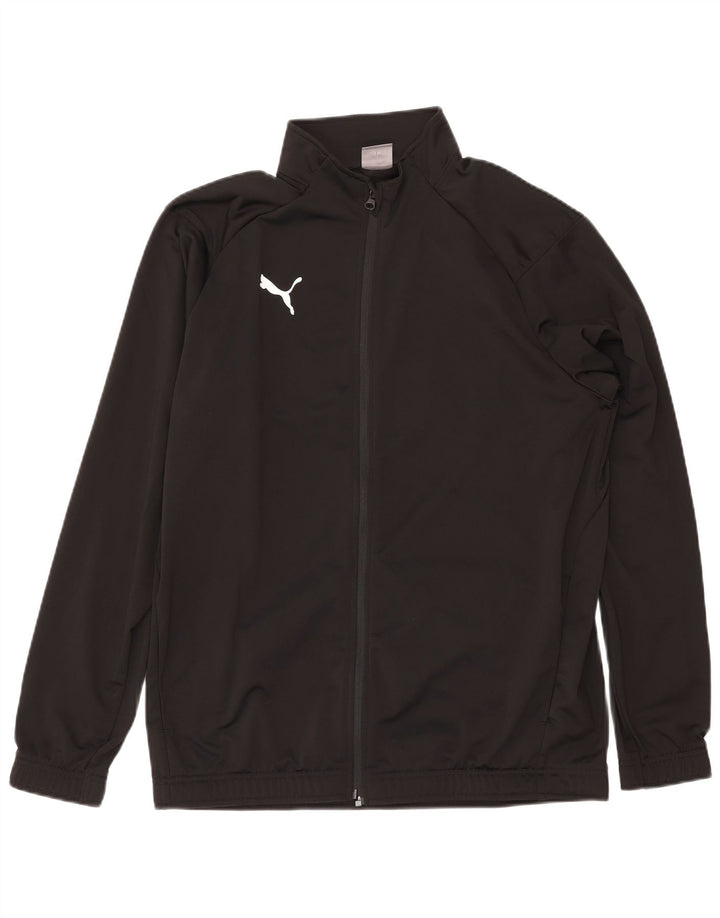 Puma Mens Treino Top Jaqueta Grande Poliéster Preto