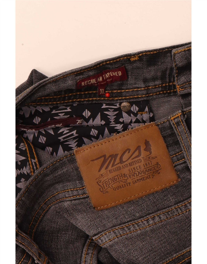 Jeans retos masculinos Marlboro Classics W33 L30 cinza