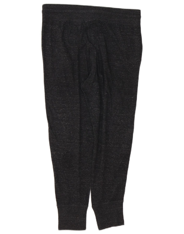 NIKE Mulheres Crop Calças de treino Joggers UK 10 Small Grey Flecked