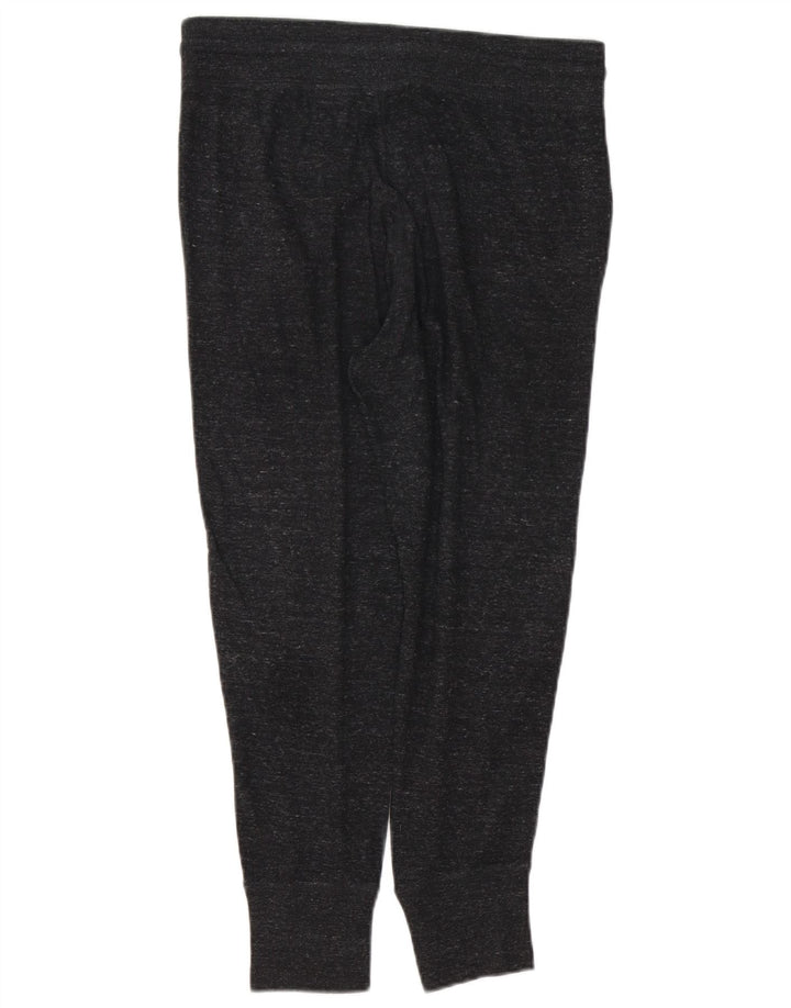 NIKE Mulheres Crop Calças de treino Joggers UK 10 Small Grey Flecked