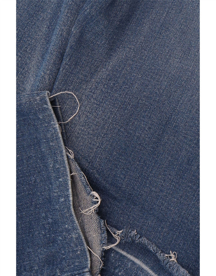 LEVI'S Masculino 514 Straight Jeans W34 L29 Azul Algodão
