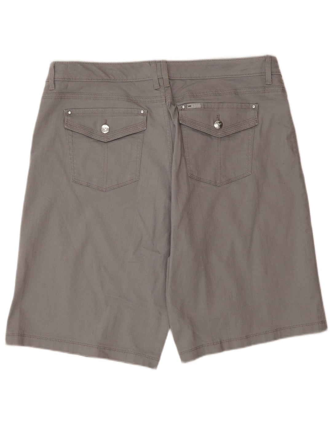 Shorts casuais femininos LEE Slender Secret W40 2XL cinza