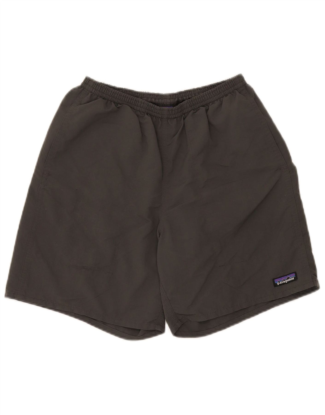 Shorts esportivos masculinos Patagonia pequenos cinza