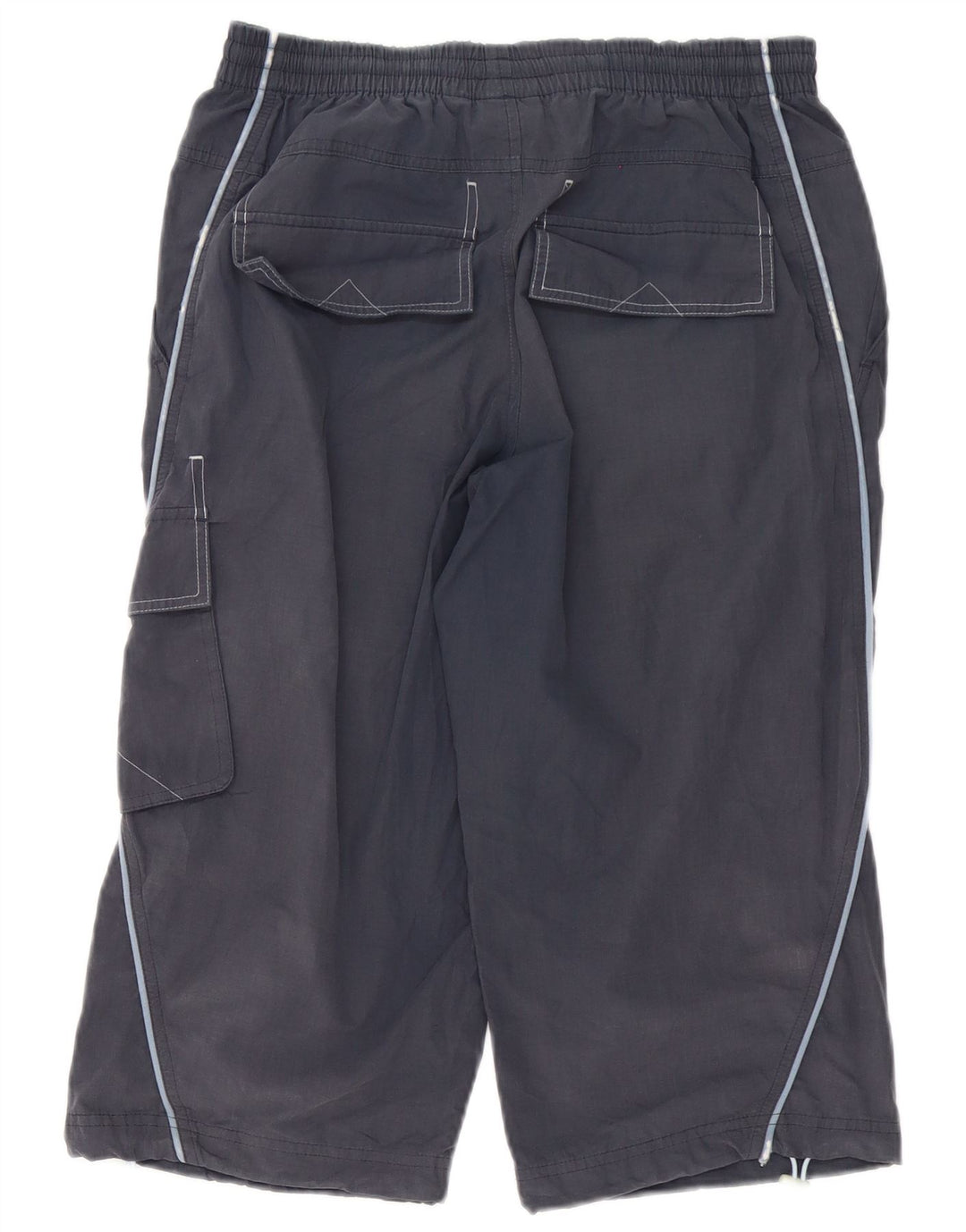 Adidas Mens Bermuda Sport Shorts Pequeno Azul Marinho Poliéster