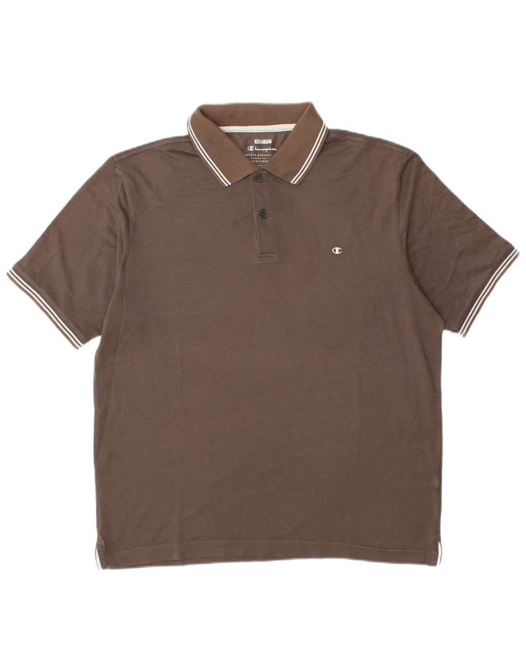 Camisa polo masculina Champion Easy Fit grande marrom