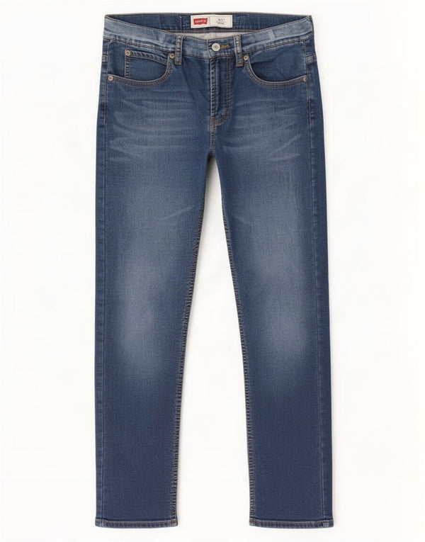 Levi's Meninos 511 Slim Jeans 15-16 Anos W28 L27 Azul Algodão