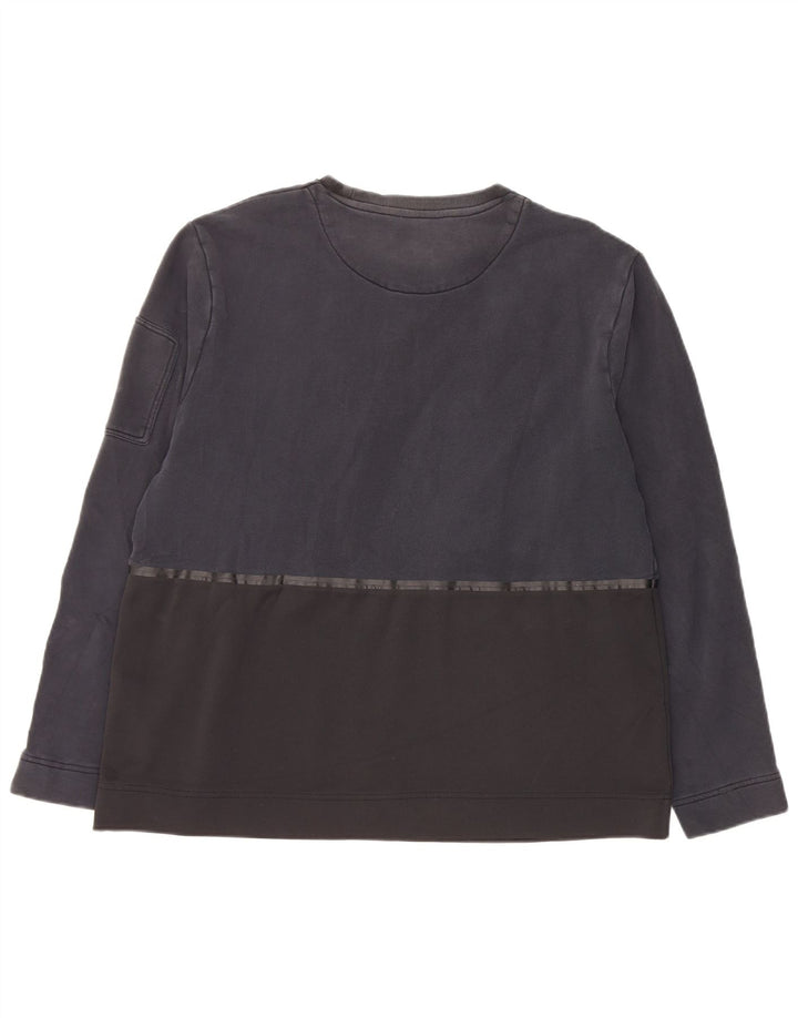 Moletom masculino Lyle & Scott Jumper XL preto colorblock algodão