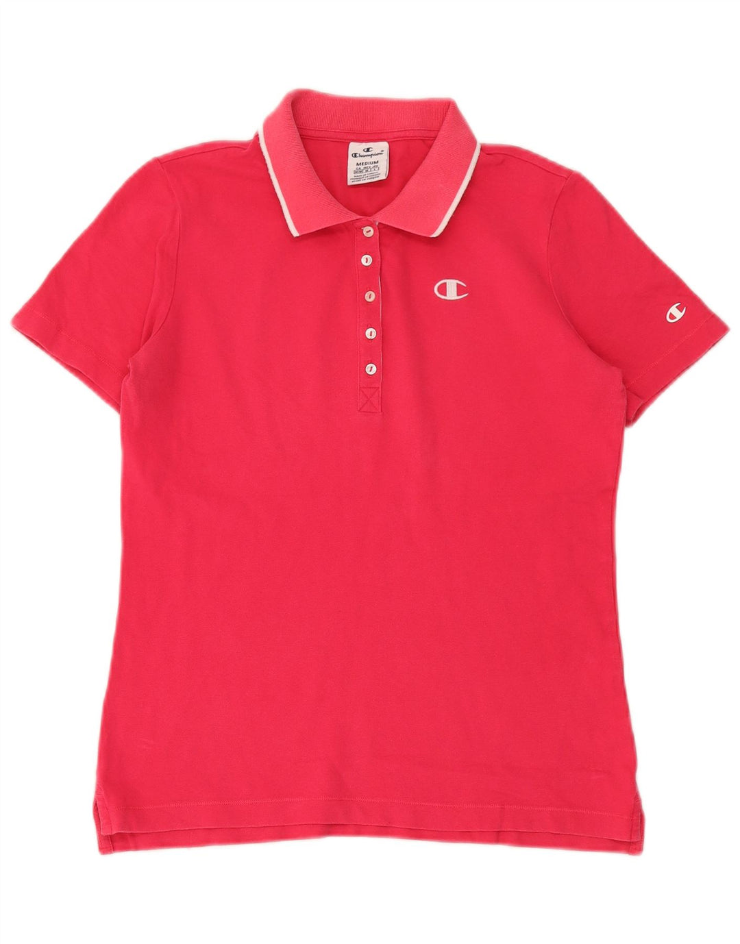 Camisa polo feminina Champion UK 12 rosa médio