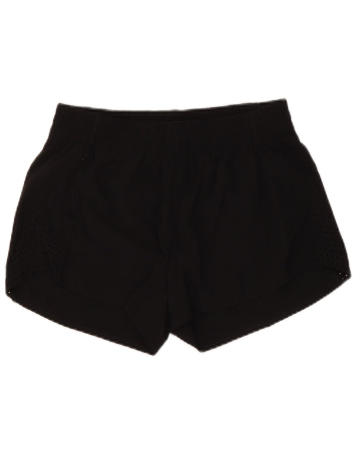 Shorts esportivos femininos ATHLETA UK 6 XS preto poliéster