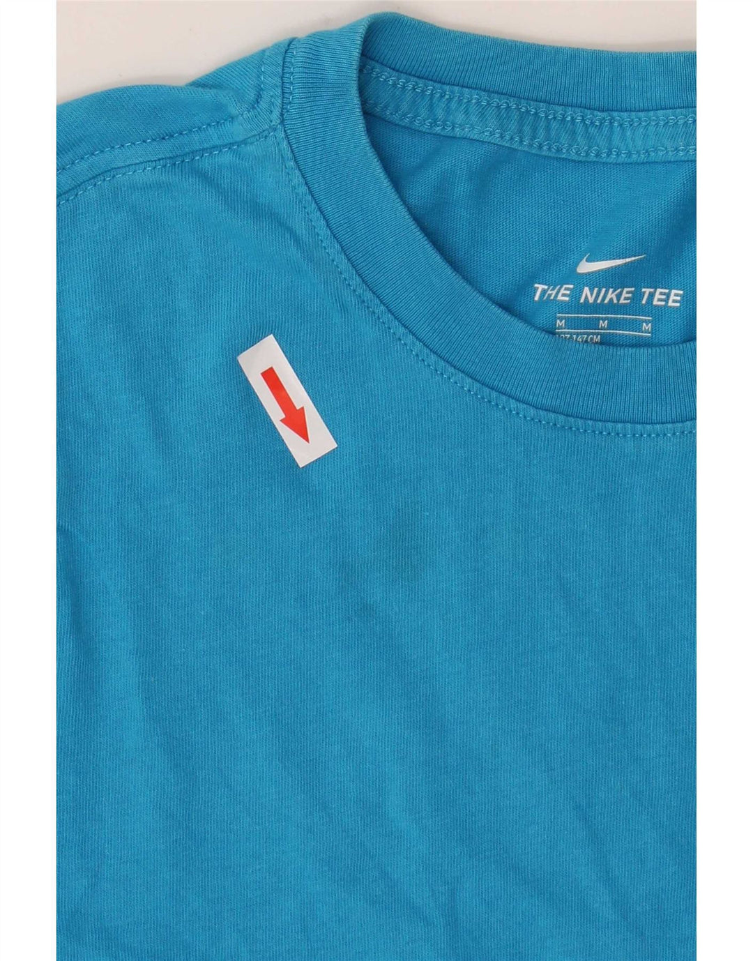 Camiseta Nike Menino Top 10-11 Anos Médio Algodão Azul