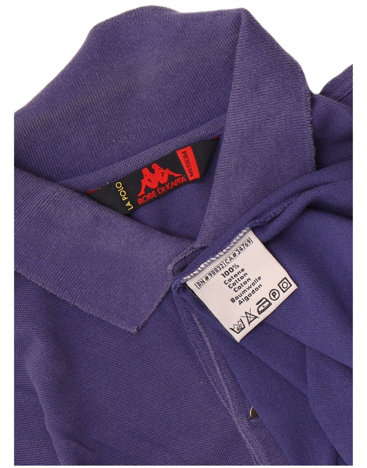 Camisa polo masculina Kappa médio algodão roxo