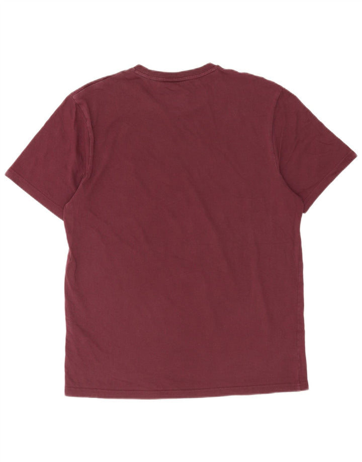 Lyle & Scott Camiseta masculina de algodão marrom médio
