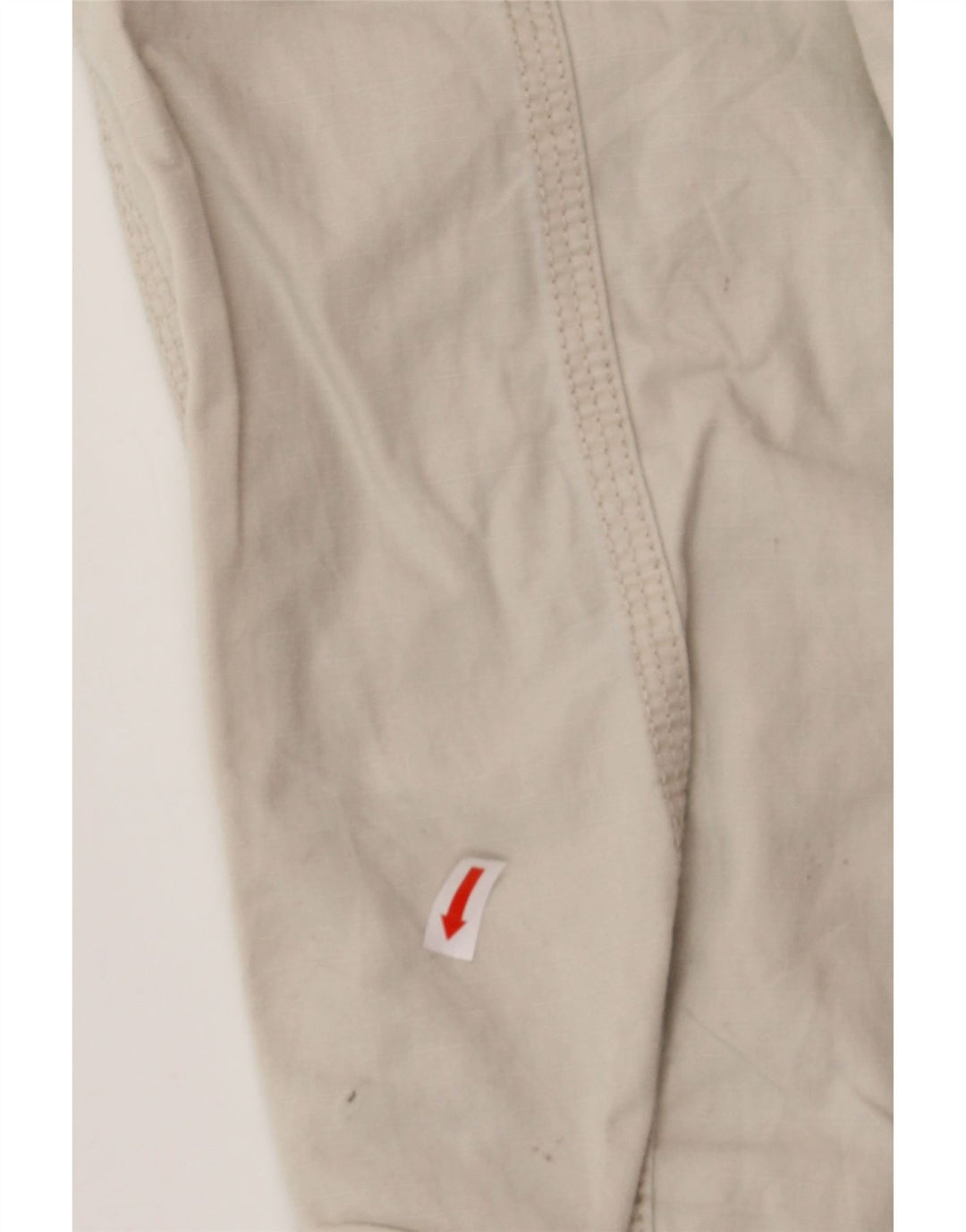 EDDIE BAUER Womens Straight Capri Trousers Small W34 L22 Beige Cotton Vintage Eddie Bauer and Second-Hand Eddie Bauer from Messina Hembry 