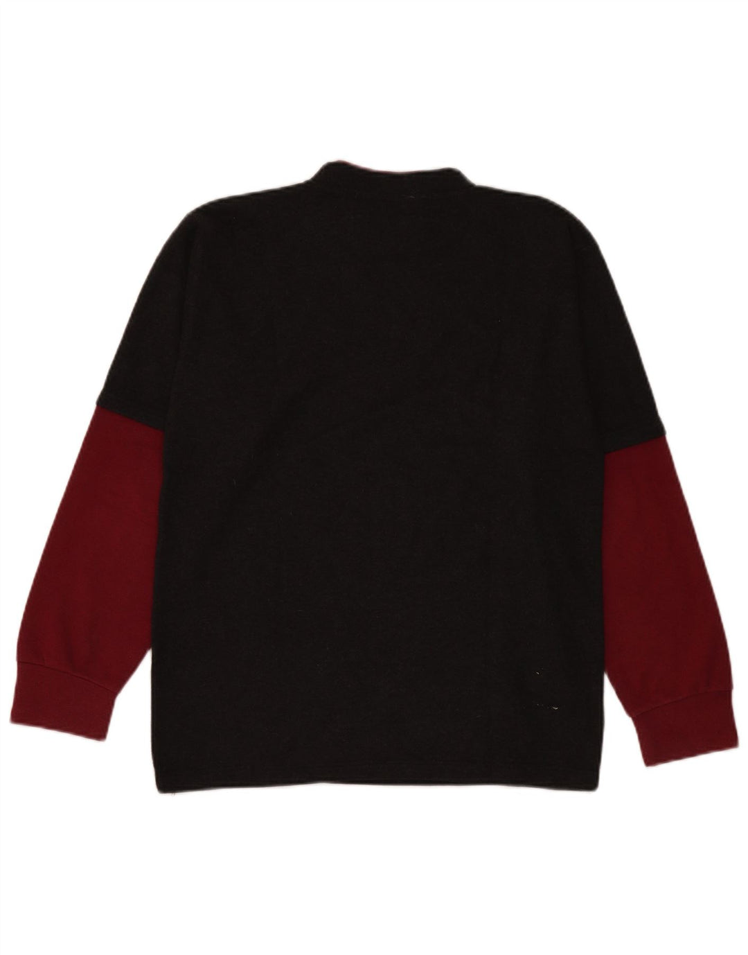 Suéter masculino Richmond com gola redonda e gola redonda médio preto colorblock