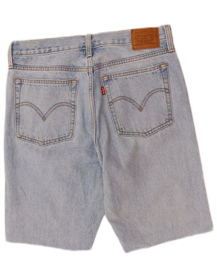 Shorts jeans Wedgie feminino LEVI'S W30 algodão azul médio
