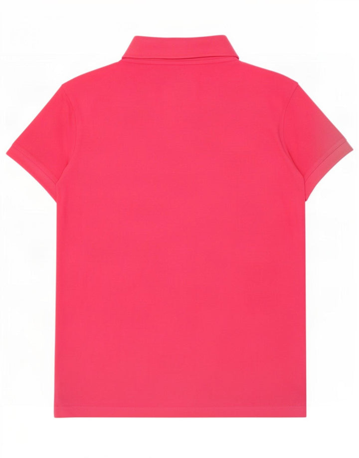 Camisa polo feminina Lotto rosa médio