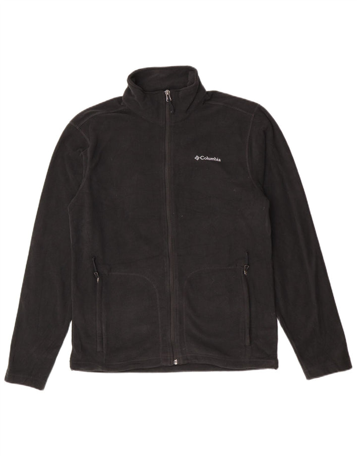 Jaqueta de lã masculina Columbia UK 38 poliéster preto médio