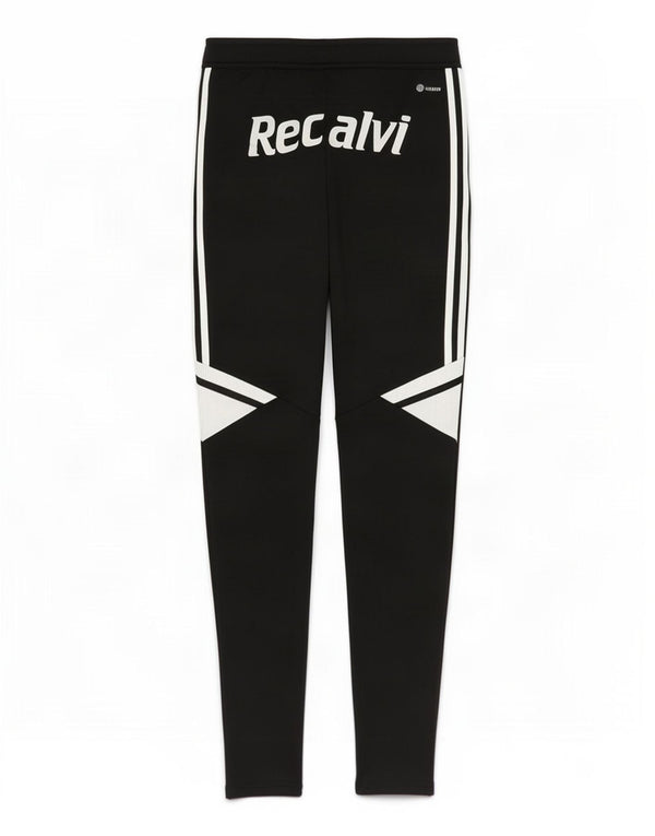 Calça Adidas Aeroready Feminina UK 4 XS Preto Colourblock