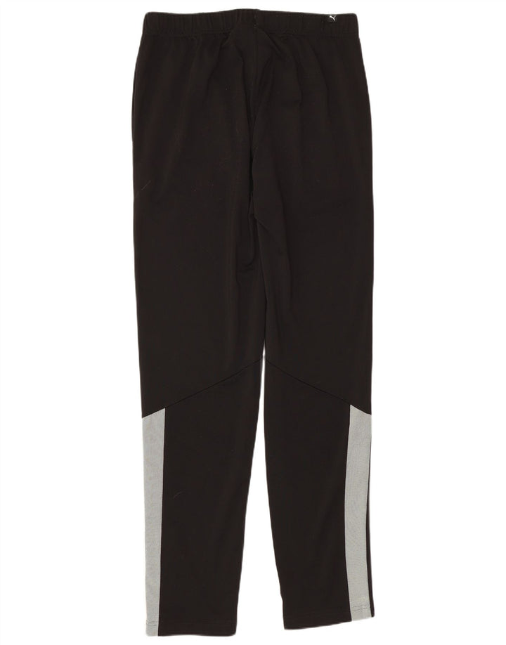 Calça de treino masculina Puma grande bloco colorido preto
