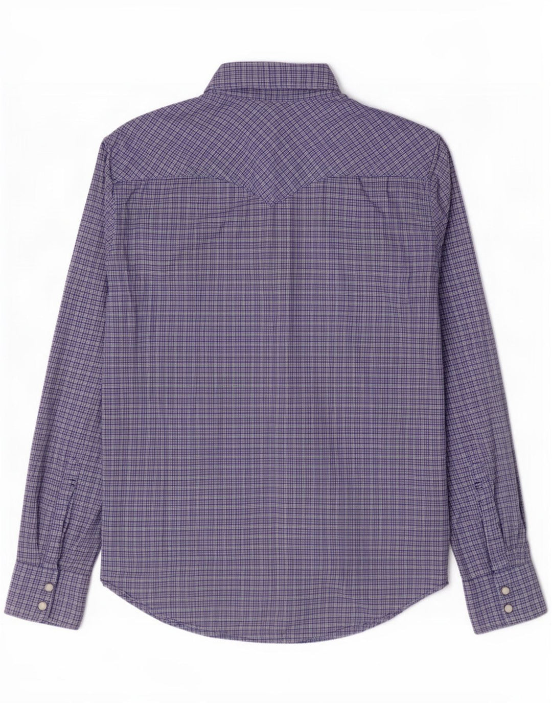Camisa masculina Slim Fit Levi's grande algodão xadrez azul