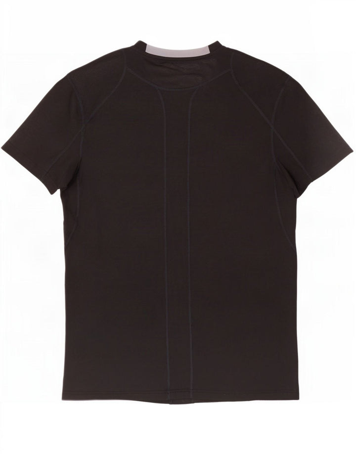 Camiseta Nike Masculina Dri Fit Graphic Top Médio Preto Poliéster