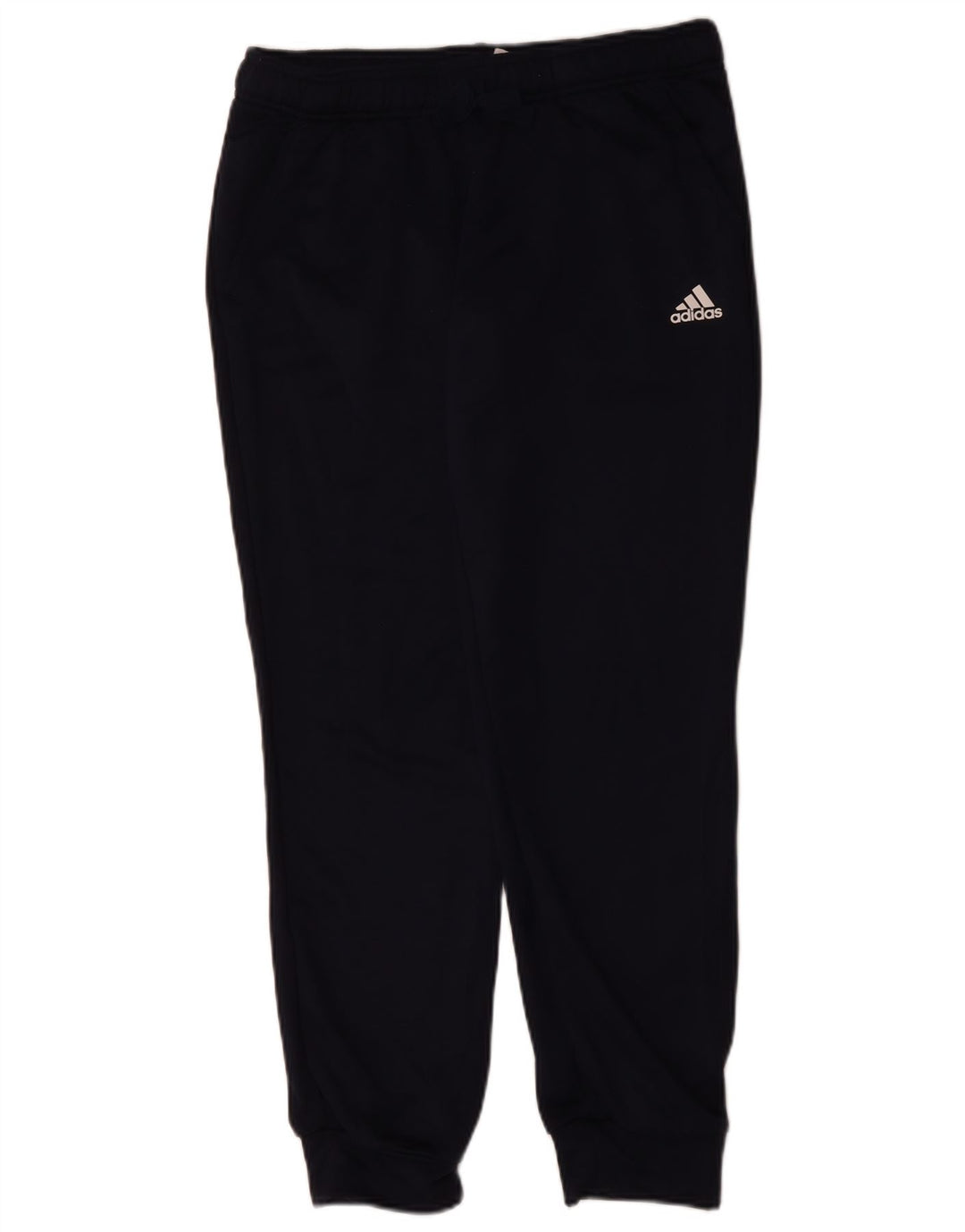 Adidas Womens Tracksuit Calças Joggers UK 16 Grande Azul Marinho Esportes