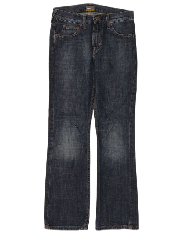 Lee Boys Scott Straight Jeans 11-12 Years W26 L30 Navy Blue Cotton
