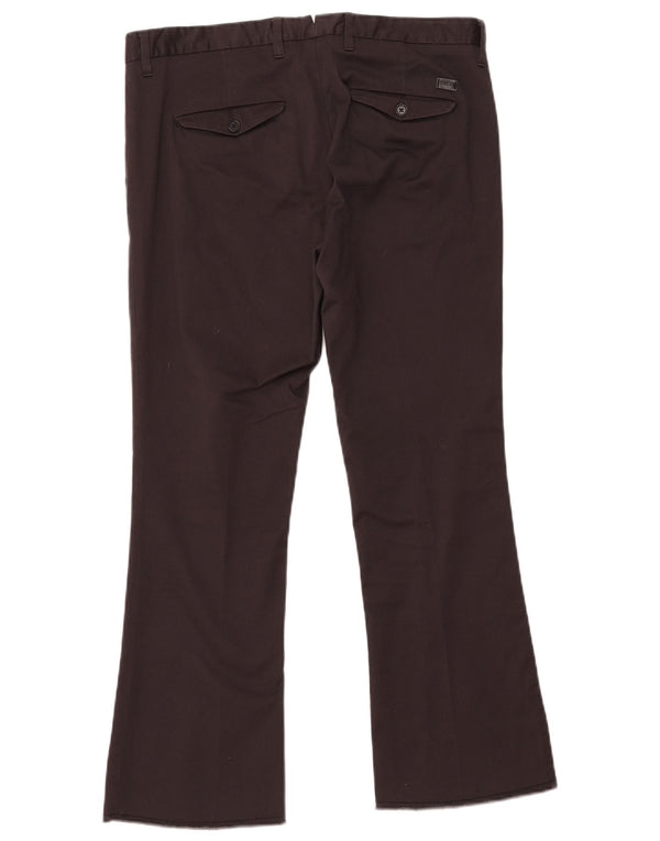 Calça masculina Replay Bootcut Chino W29 L28 algodão preto