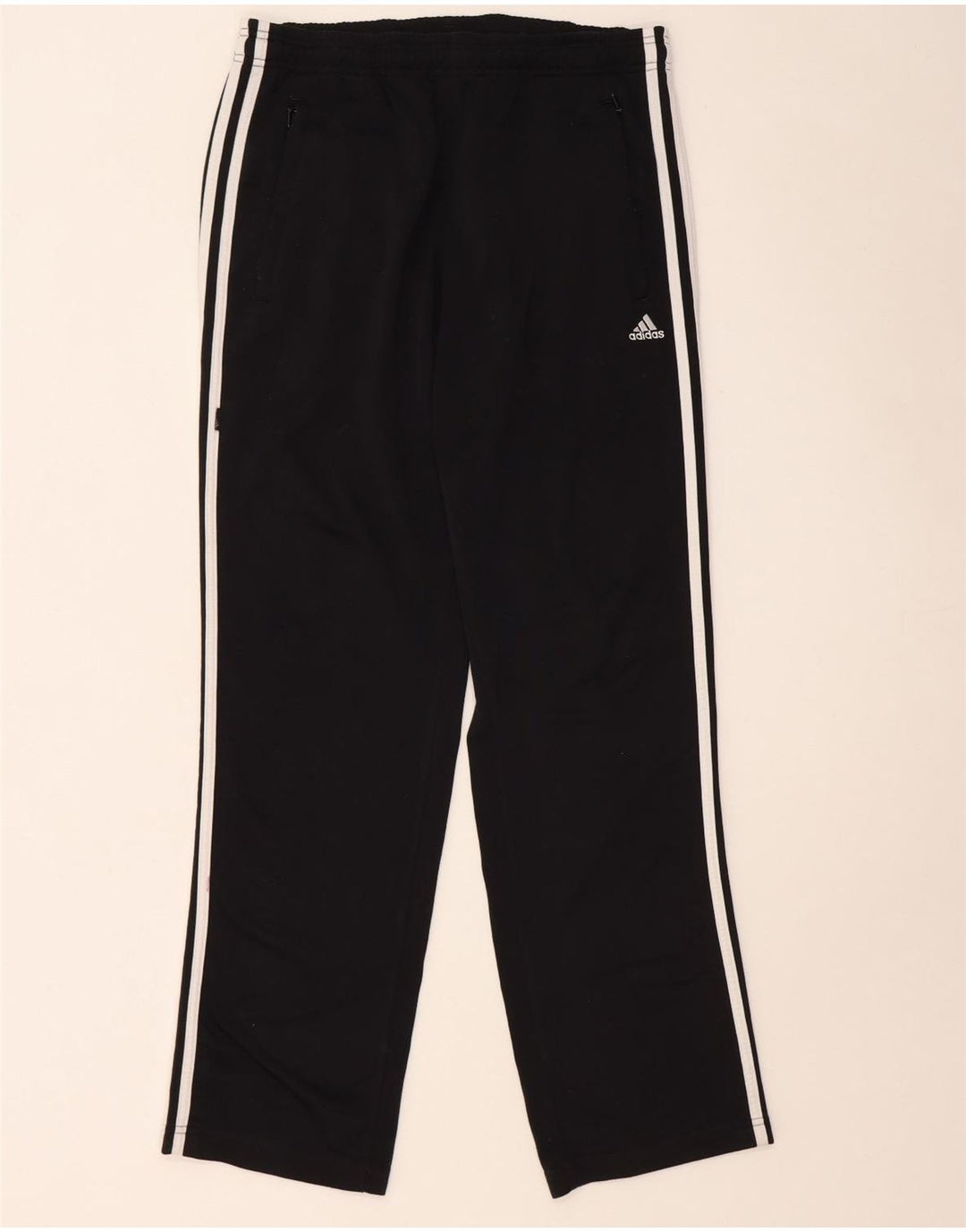Calça Adidas Mens Treino Pequeno Poliéster Preto