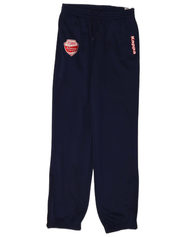 Kappa Mens Graphic Tracksuit Calça Joggers Pequeno Poliéster Azul Marinho