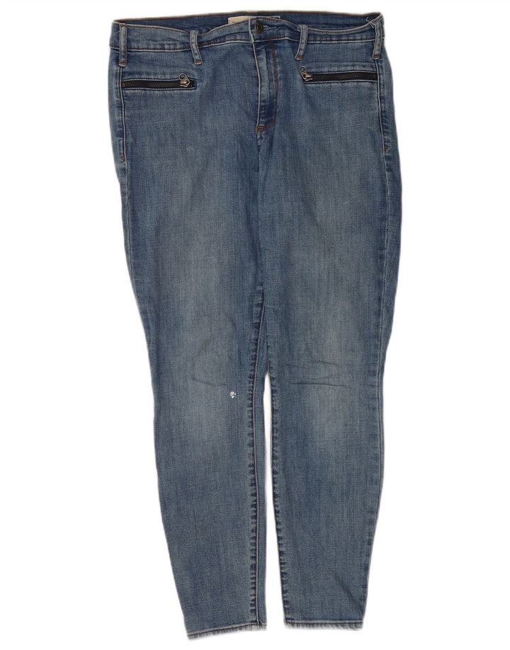 Jeans skinny feminino Gap W30 L27 algodão azul