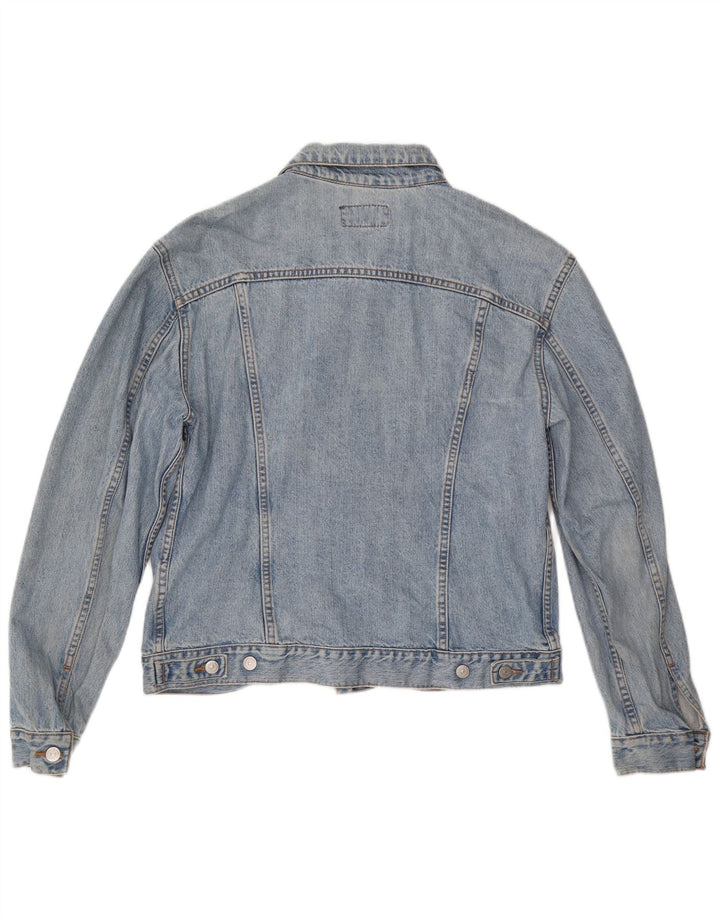 Jaqueta jeans masculina Carrera UK 40 grande algodão azul