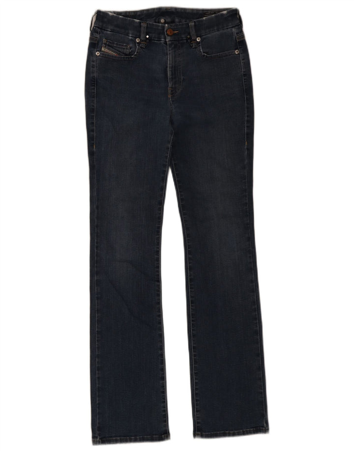 Jeans retos femininos Diesel W27 L30 algodão azul