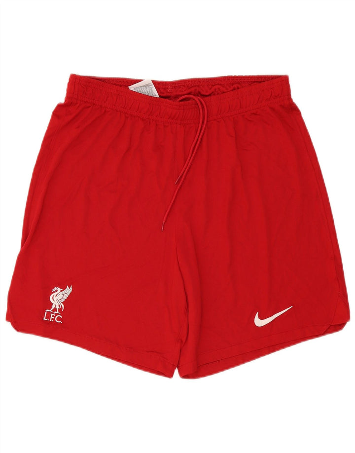 Nike Mens Liverpool Slim Fit Sport Shorts XL Vermelho Poliéster