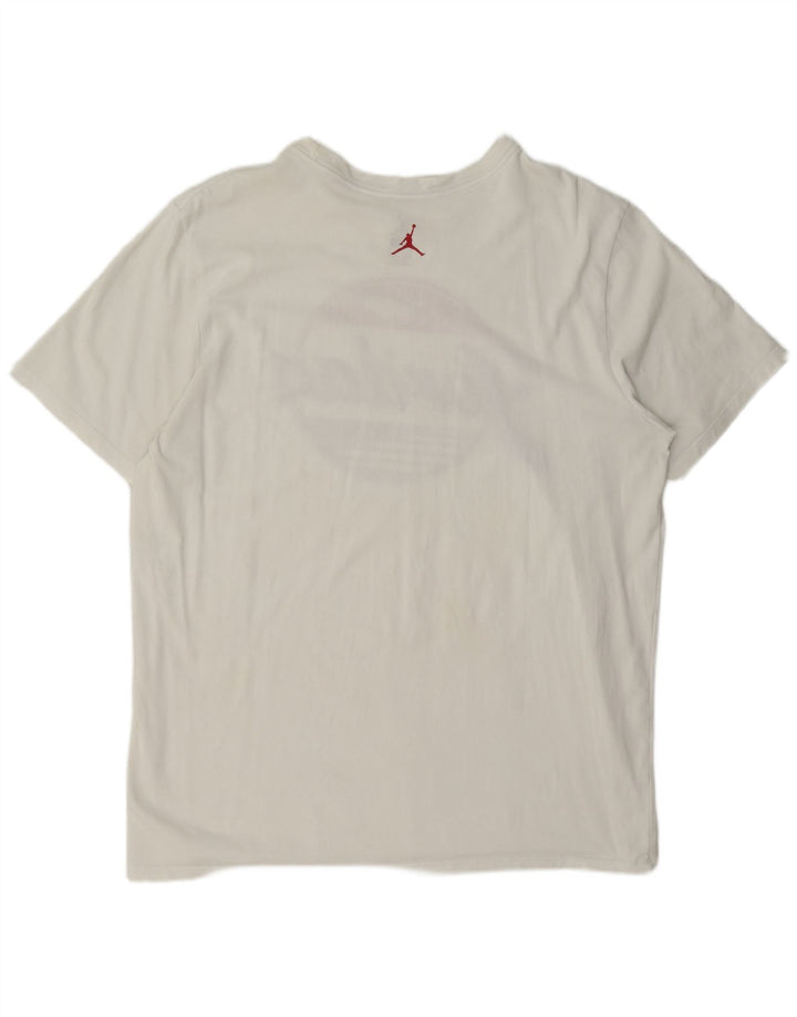 Camiseta gráfica masculina Jordan Top XL branca