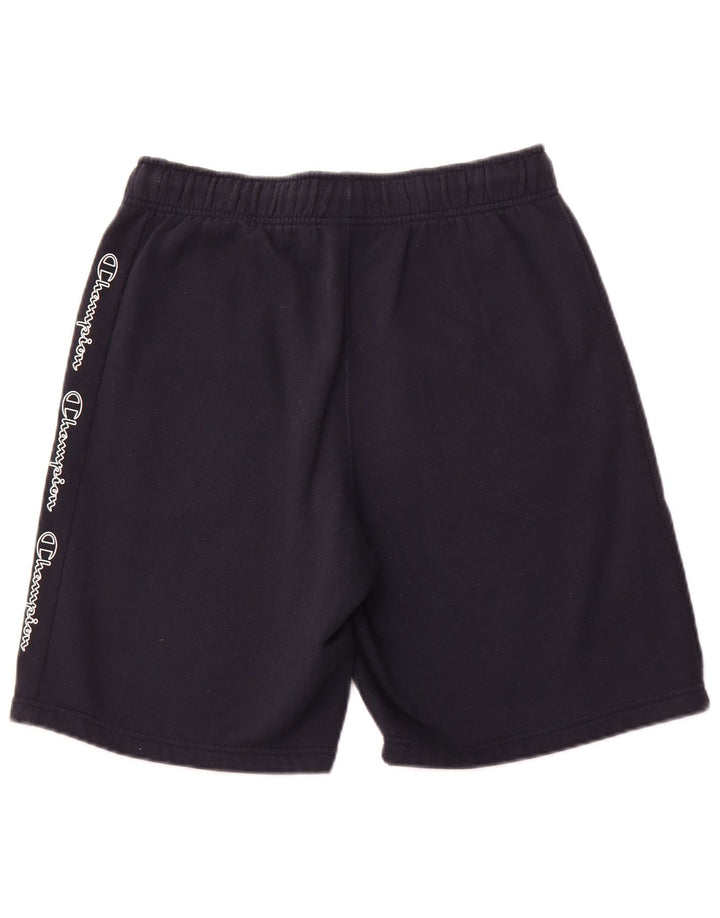 Shorts esportivos gráficos masculinos CHAMPION médio azul marinho
