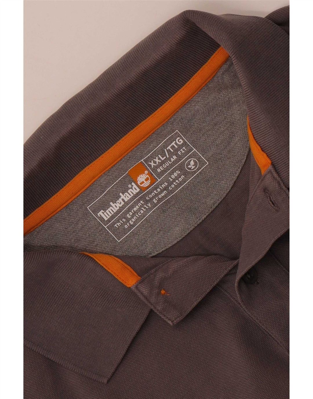 Camisa polo masculina Timberland Regular Fit 2XL algodão cinza