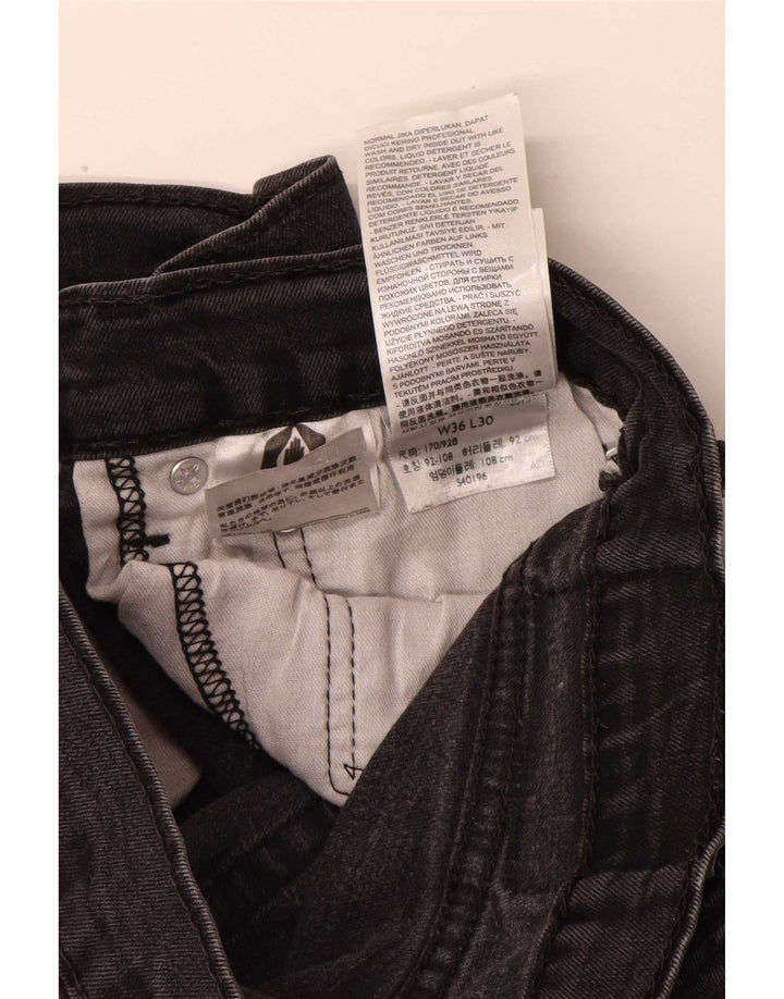 Levi's Masculino 511 Slim Jeans W36 L30 Algodão Preto