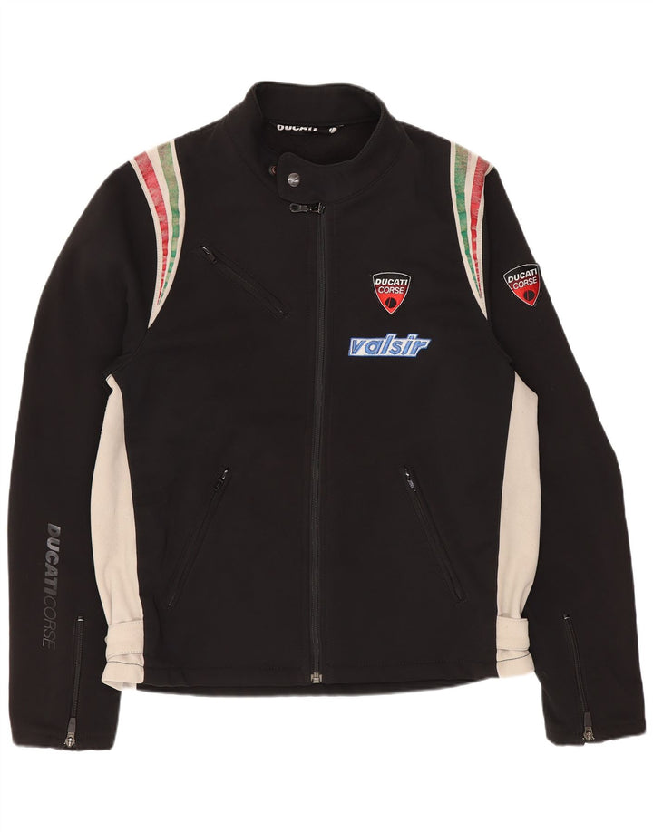 Jaqueta masculina Ducati Graphic Racer UK 38 Medium Black Colourblock
