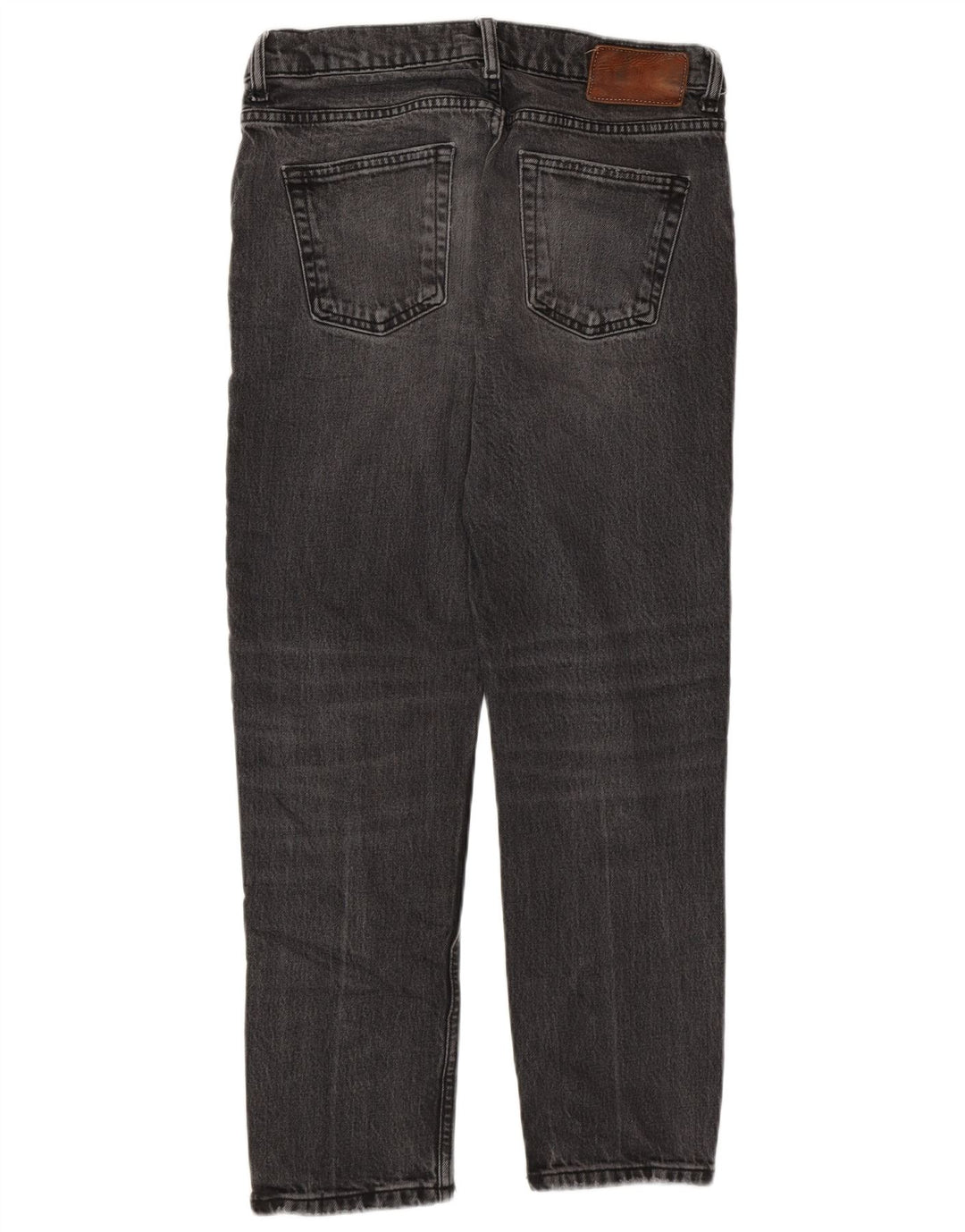 Calça jeans reta feminina Zara EU 40 médio W30 L27 algodão cinza