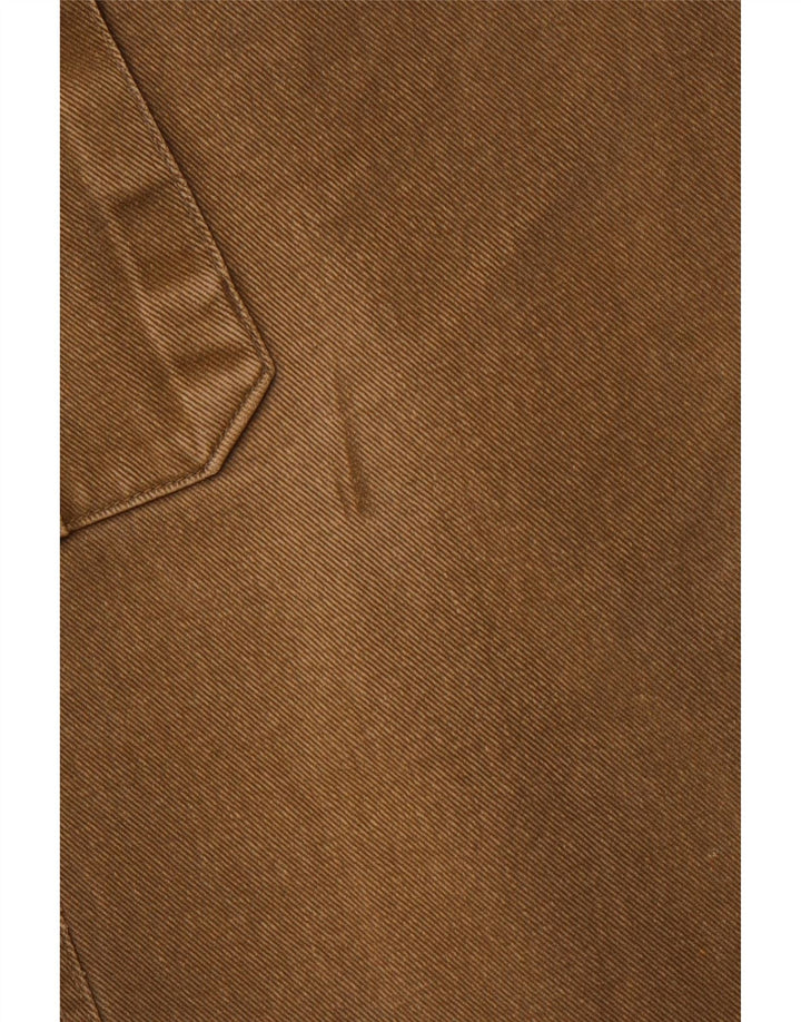 Calça cargo masculina VINTAGE reta EU 52 XL W36 L30 algodão cáqui