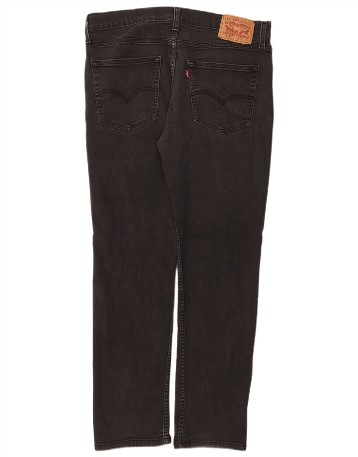 Levi's Masculino 511 Slim Jeans W36 L30 Algodão Preto