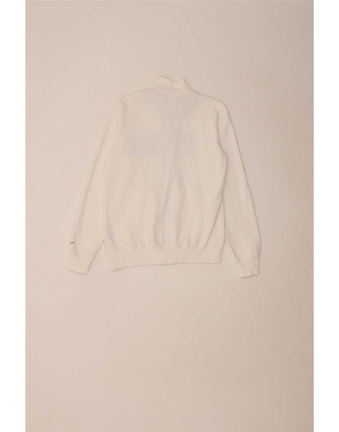 Jaqueta Nike feminina com agasalho gráfico UK 14 médio algodão branco