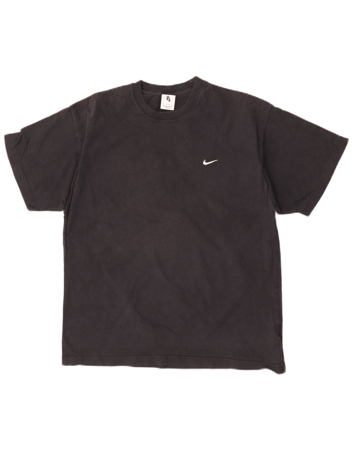 Camiseta masculina Nike grande algodão preto