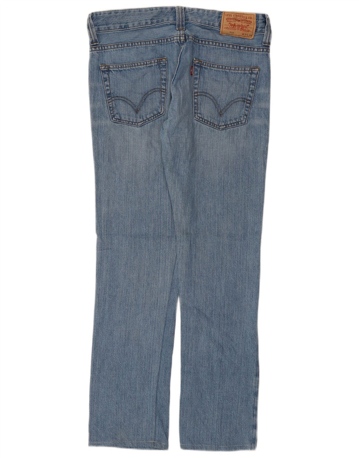Levi's Masculino 506 Straight Jeans W33 L30 Azul Algodão