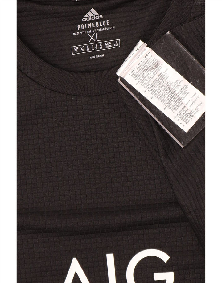 Camiseta Adidas Masculina All Blacks Graphic Top XL Preto Poliéster