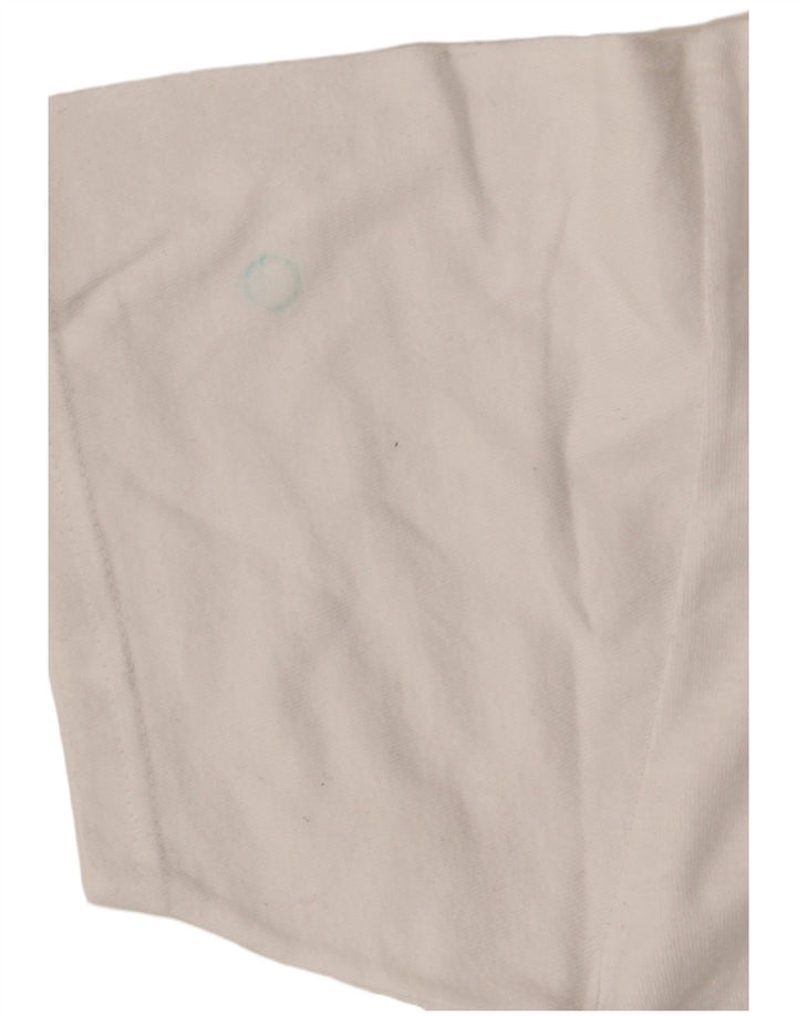 Camiseta feminina Hard Rock Miami com estampa gráfica UK 14 algodão branco médio