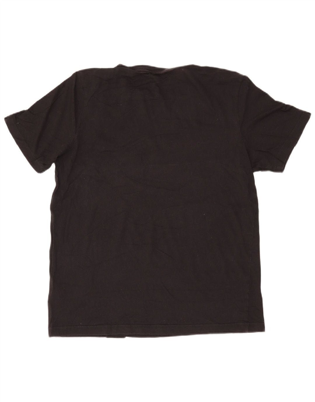 Camiseta masculina PUMA com estampa gráfica grande preta