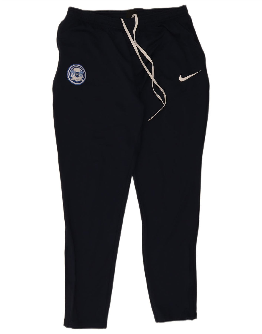 Calça de treino masculina Nike Dri Fit grande poliéster azul marinho