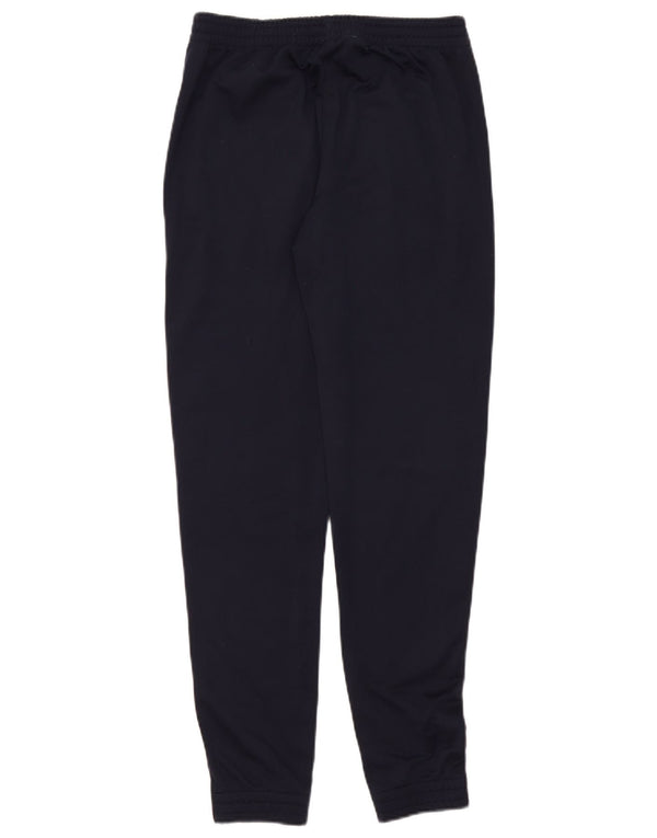Adidas meninos calças de treino joggers 13-14 anos azul marinho poliéster